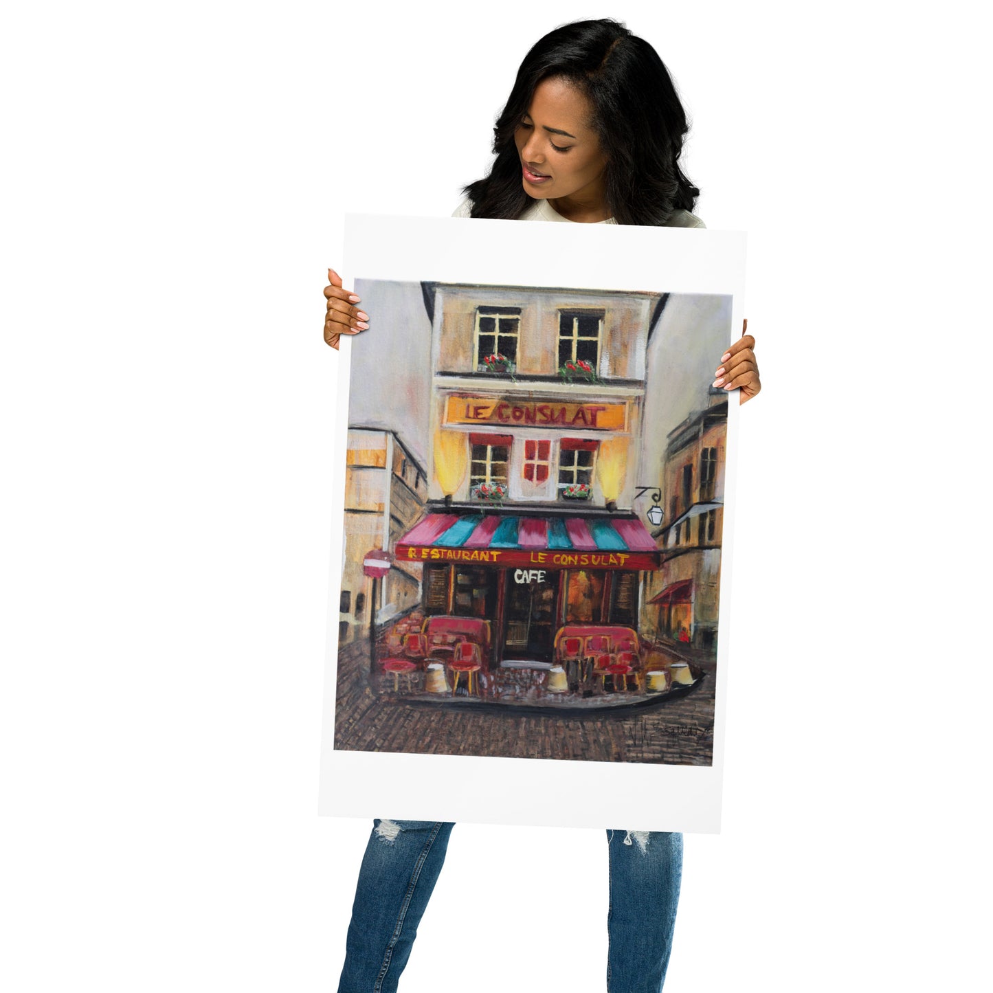 Le Cafe Poster (Unframed)