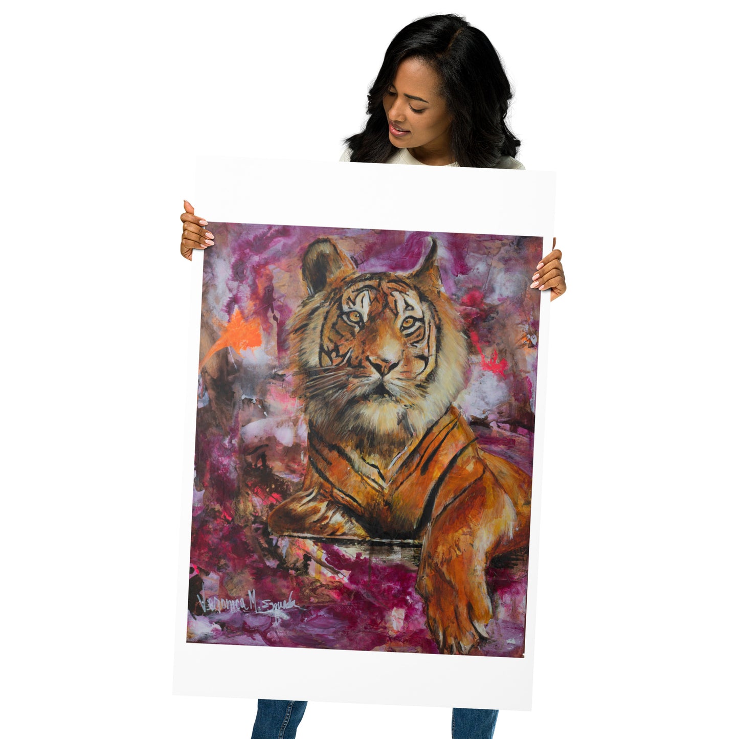 Eye of the Tiger Poster (Unframed)