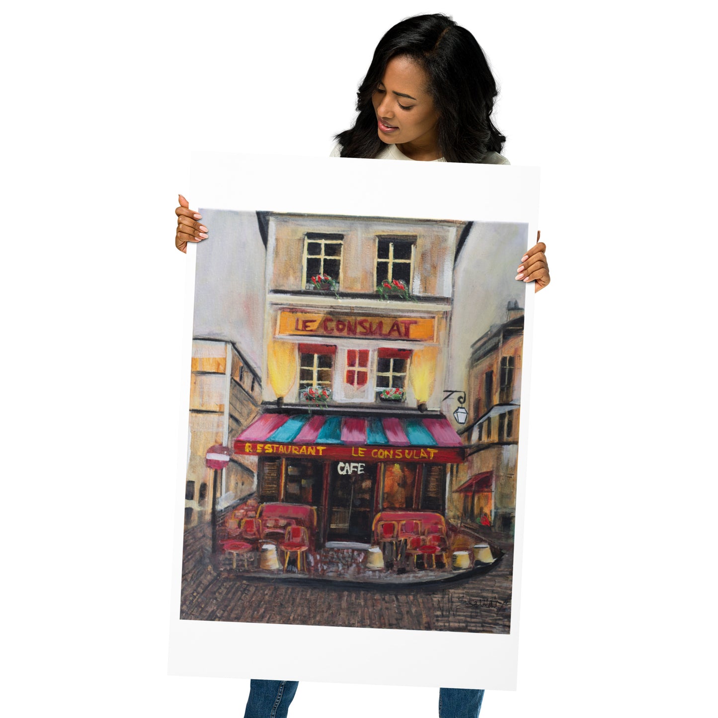 Le Cafe Poster (Unframed)