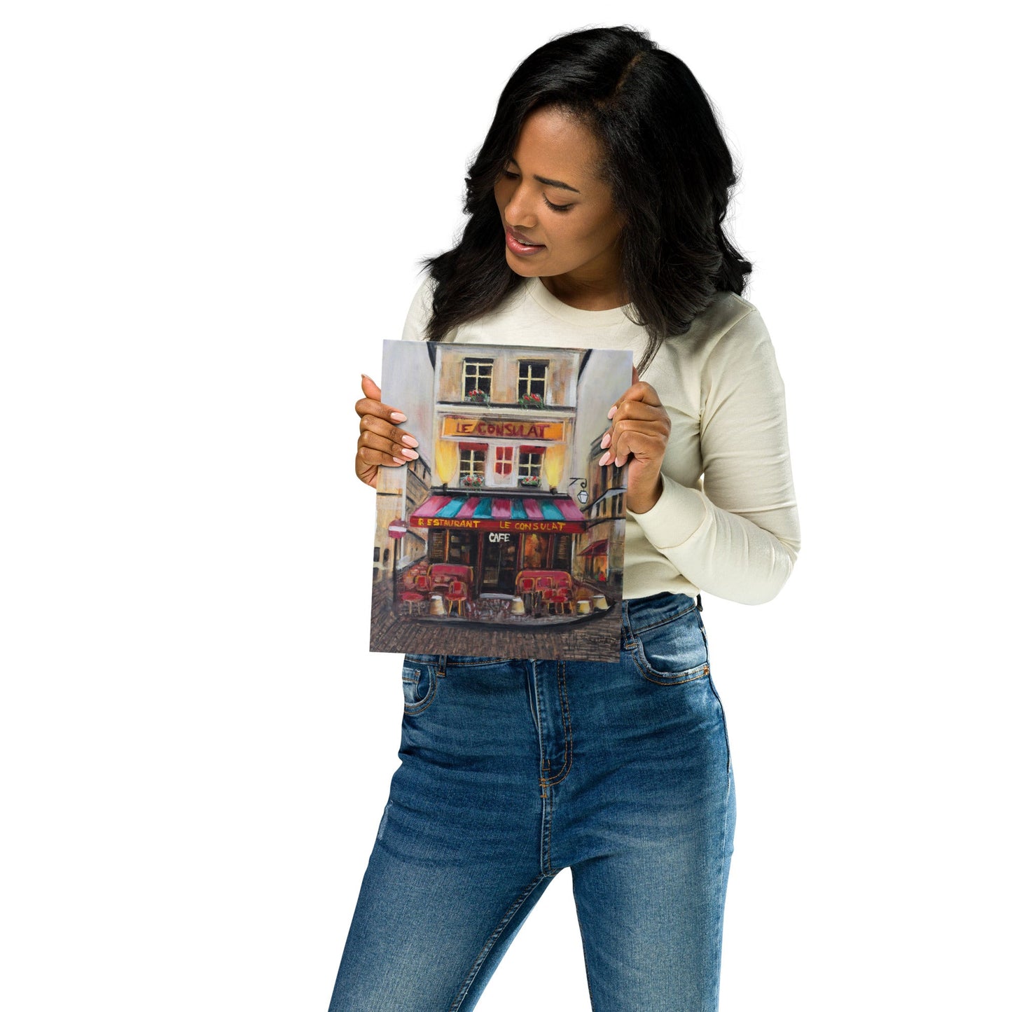 Le Cafe Poster (Unframed)