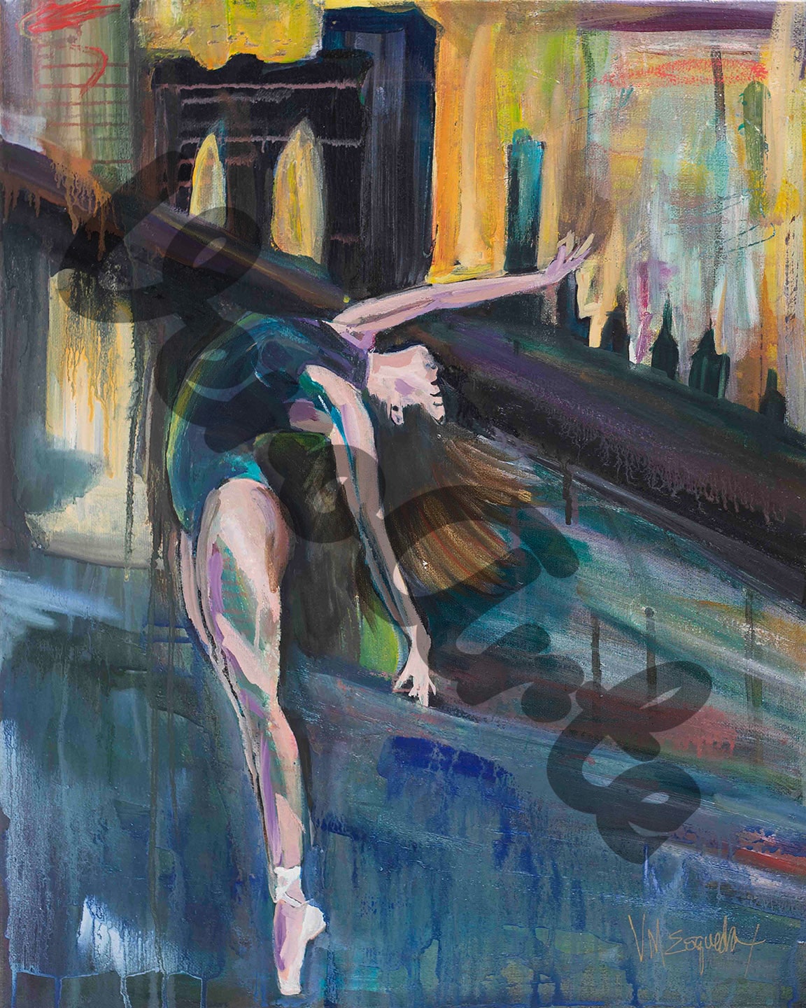 Gladness 16" x 20" original