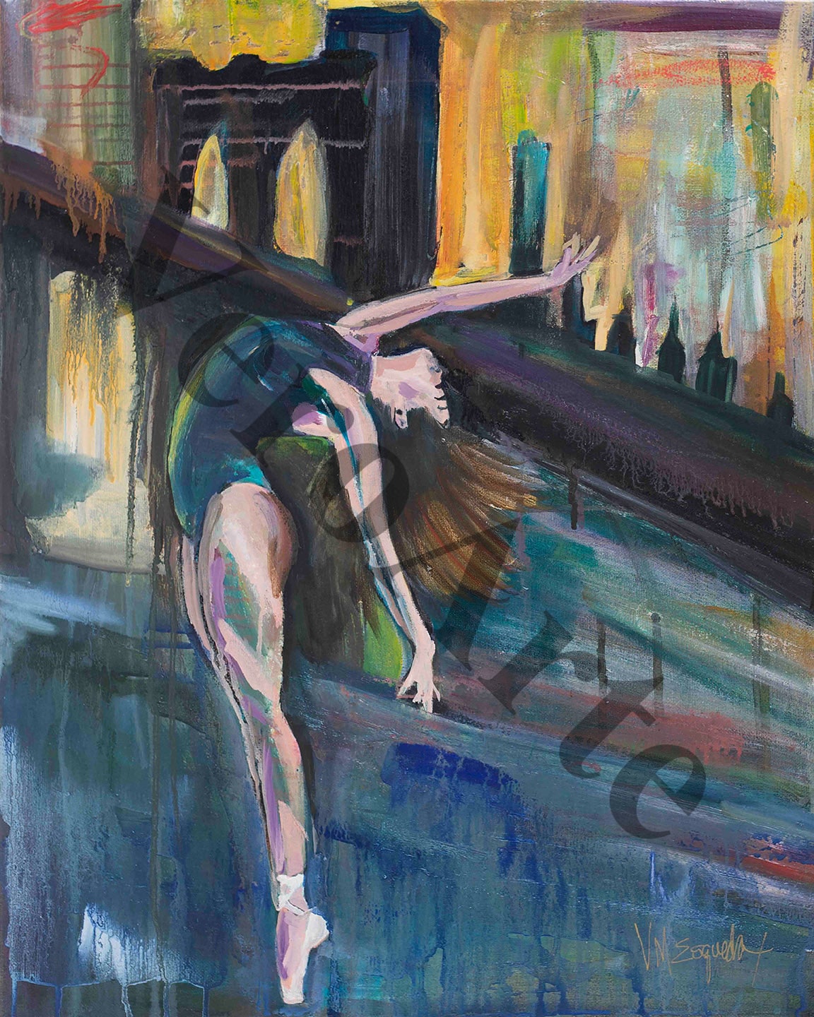 Gladness 16" x 20" original