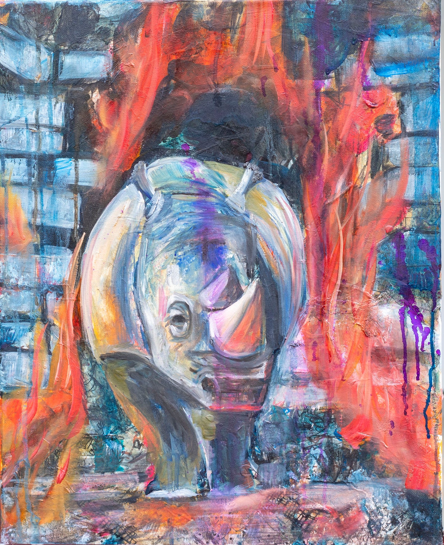 Resistance Meets Persistence 16" x 20" original