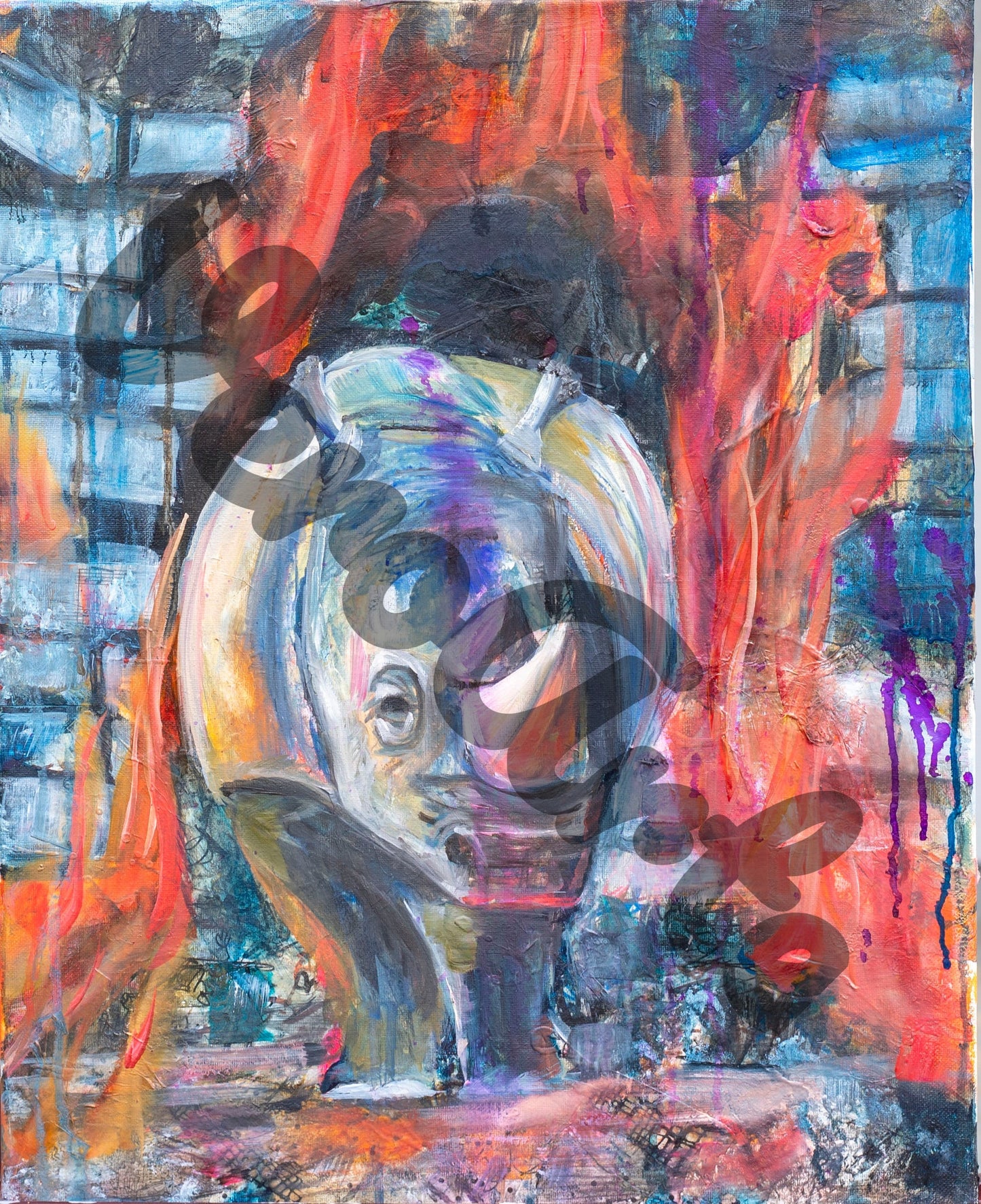 Resistance Meets Persistence 16" x 20" original