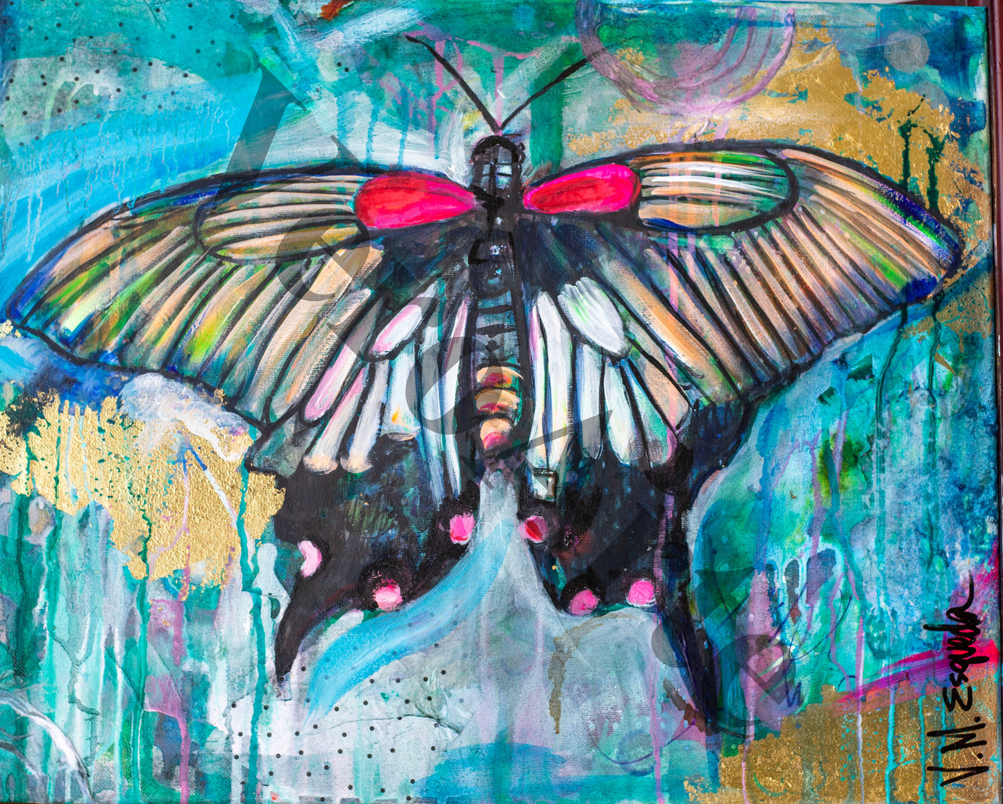 Volare 16" x 20" original