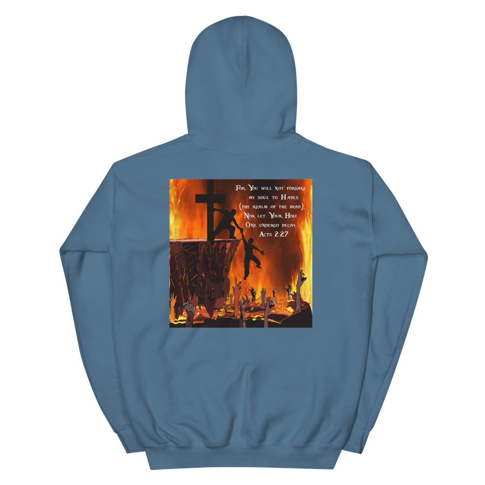 ACTS 2:27 INTERCESSOR UNISEX HOODIE