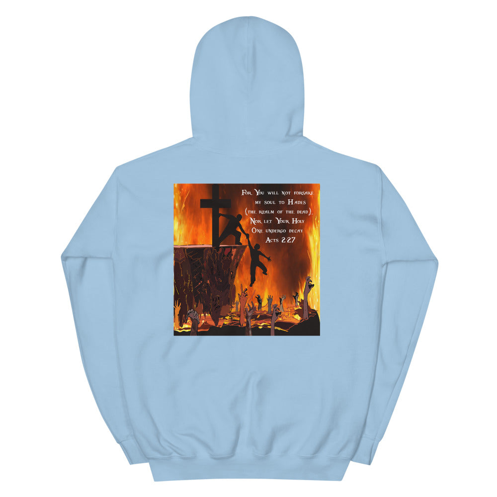 ACTS 2:27 INTERCESSOR UNISEX HOODIE