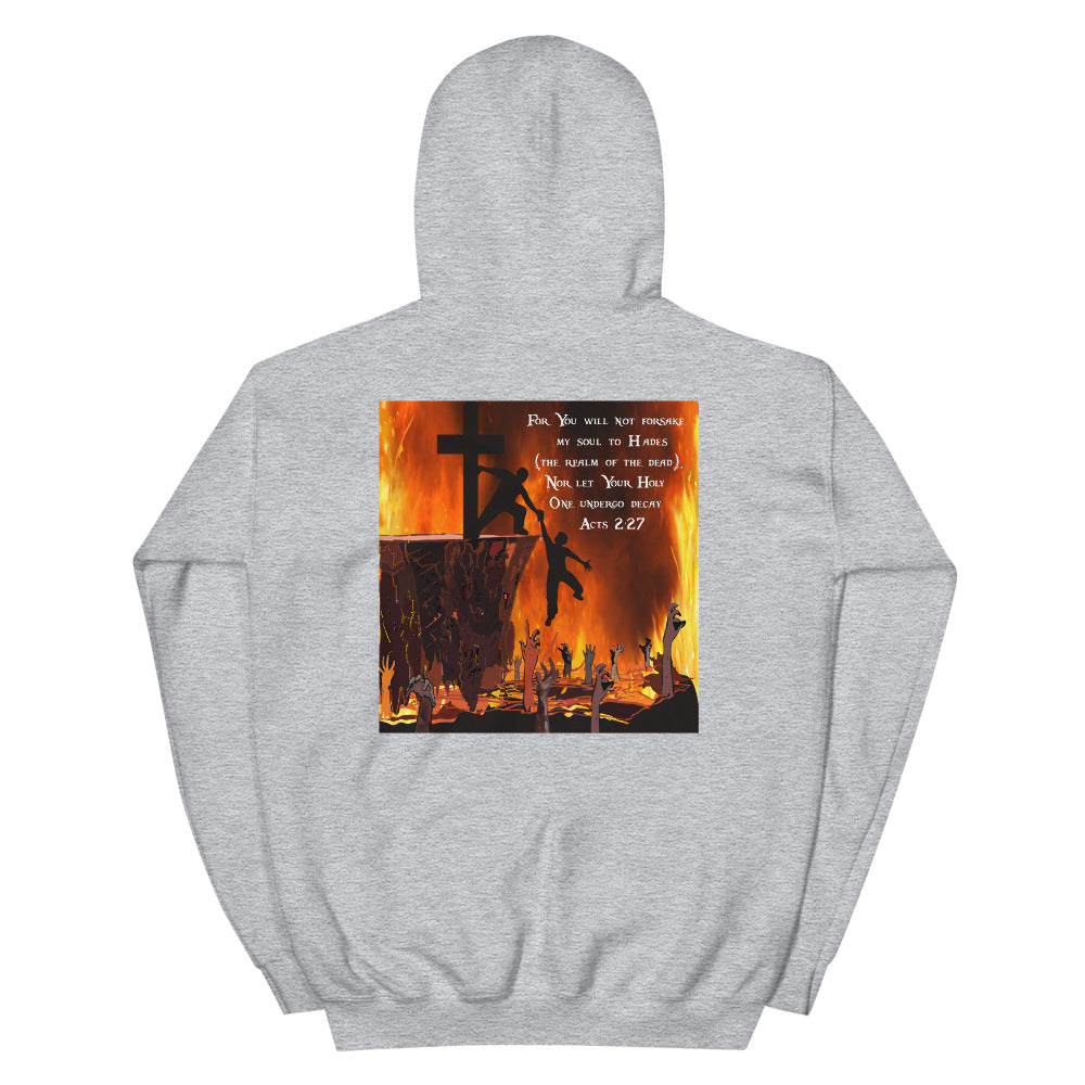ACTS 2:27 INTERCESSOR UNISEX HOODIE