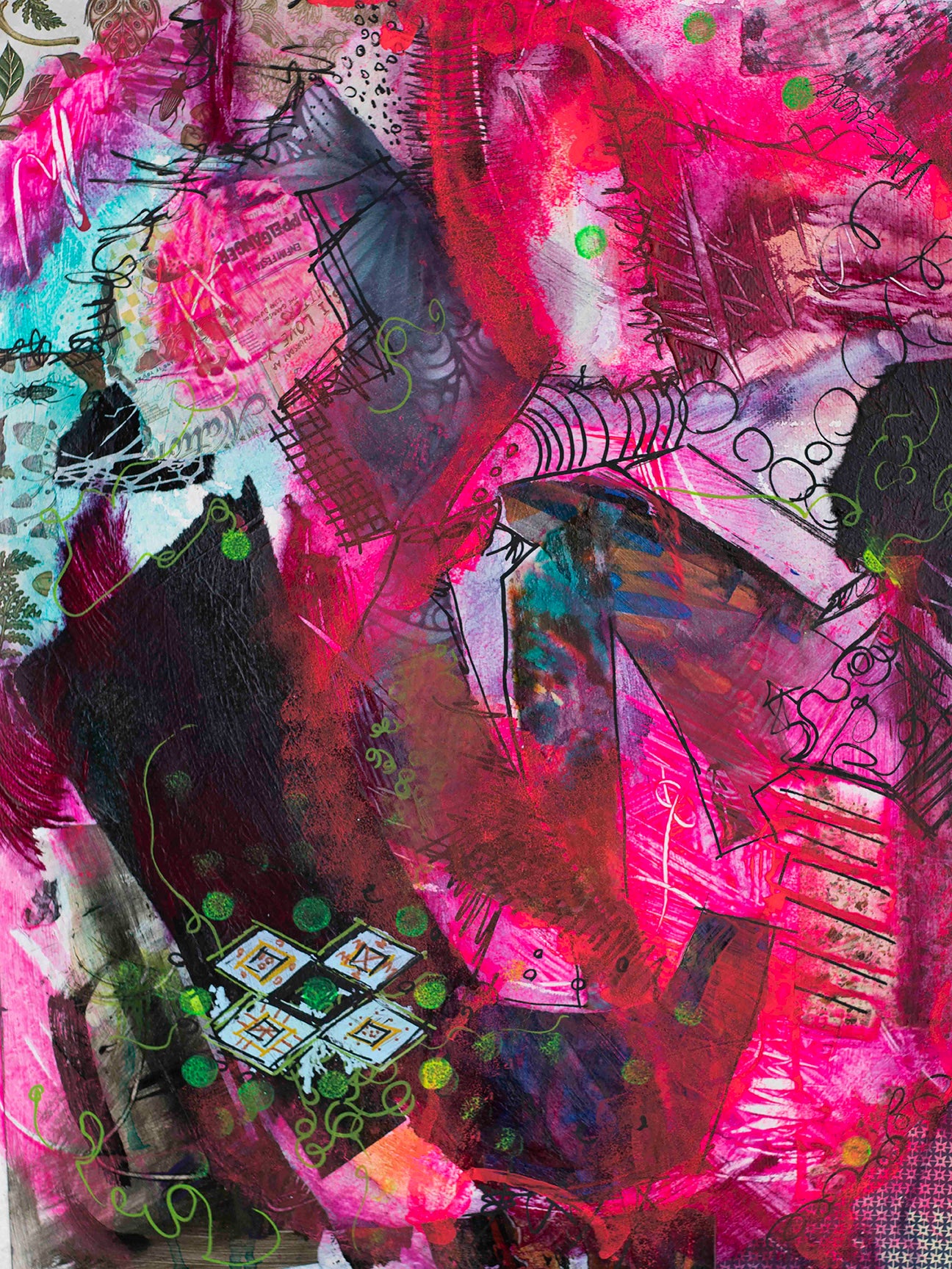 Dreaming 18" x 24" original