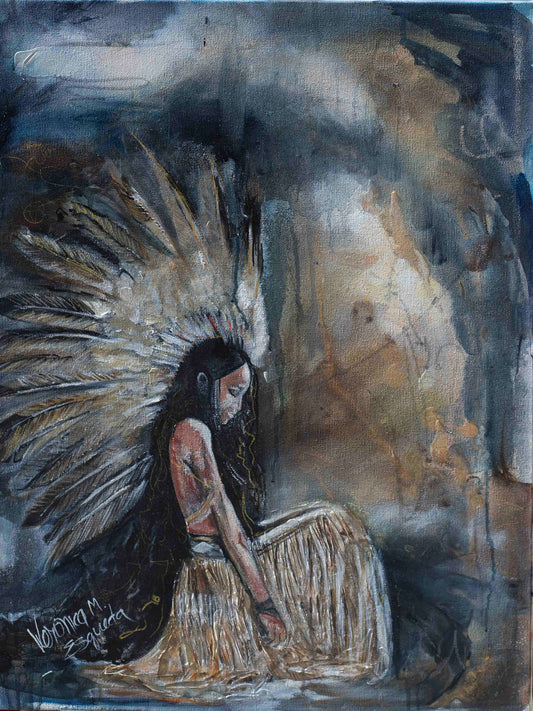 Hidden Place 18" x 24" original