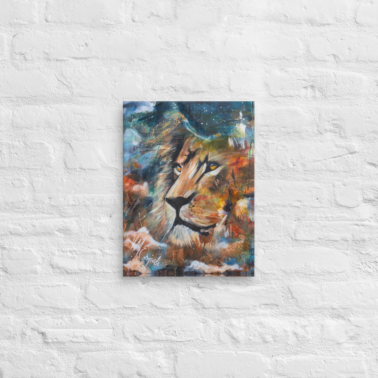 Judah's Patience Canvas Print (3:4 Ratio)