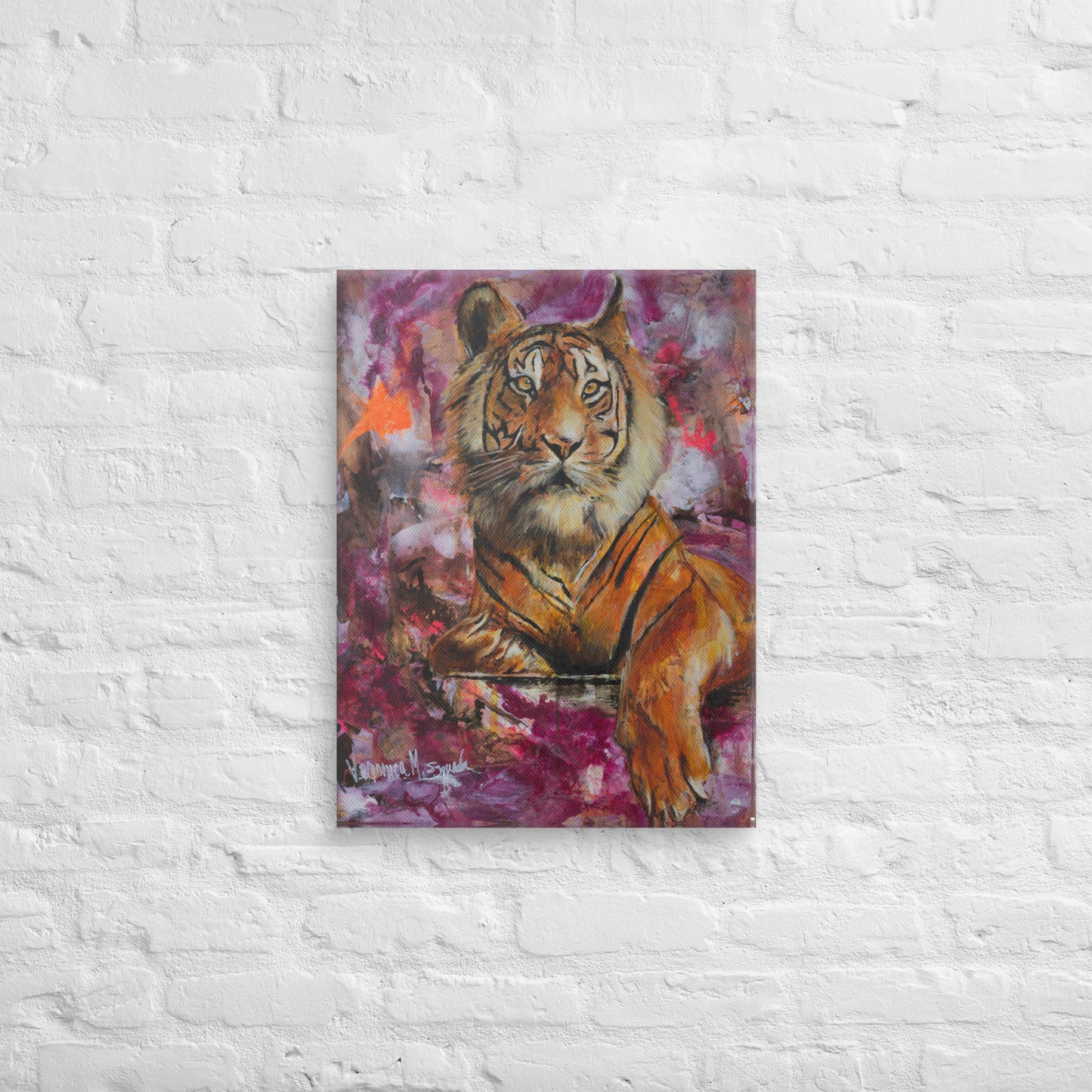 Eye of the Tiger Canvas Print (3:4 Ratio)